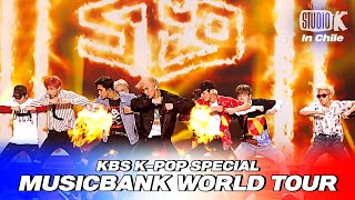 SF9(에스에프나인) - '불타오르네(FIRE)(원곡 : BTS)' [2018 뮤직뱅크 in 칠레 /2018 MUSIC BANK IN CHILE ] | KBS 180411 방송