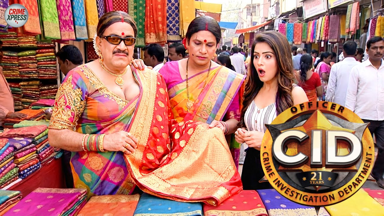 पूरी CID टीम ने किन्नर का भेष लेने के लिए ख़रीदी बनारसी साड़ी || CID || New Episode 