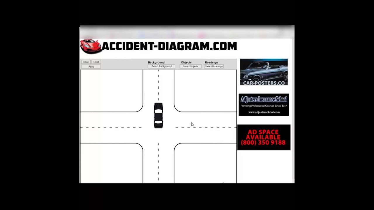 How To Draw Accident Diagram With Accidentdiagram Tutorial