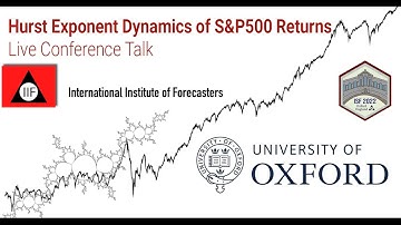 Hurst Exponent Dynamics | International Symposium on Forecasting Conference | Oxford University