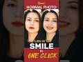 Auto smile photo editing  ai smile photo generator free