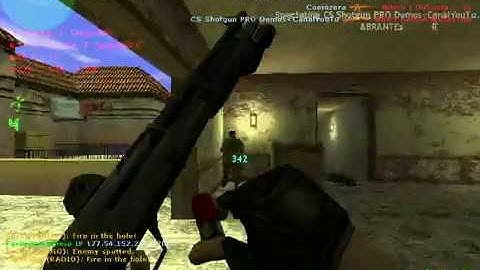 5 kills in a round using m3 cs 1.6 shotgun in de_inferno and controlling trigger