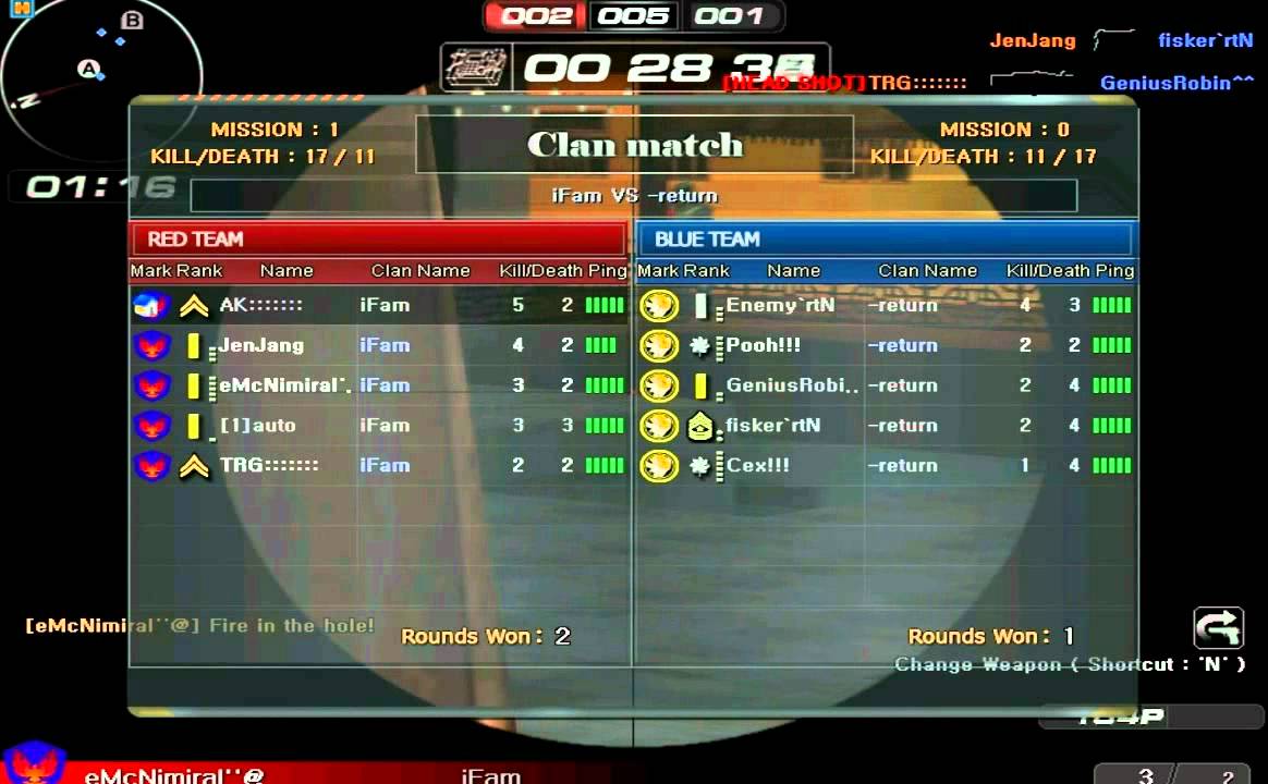 Sudden Attack NA Kiss vs -return dragon road 1/2