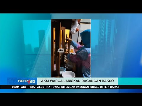Aksi Warga Kompak Lariskan Dagangan Bakso