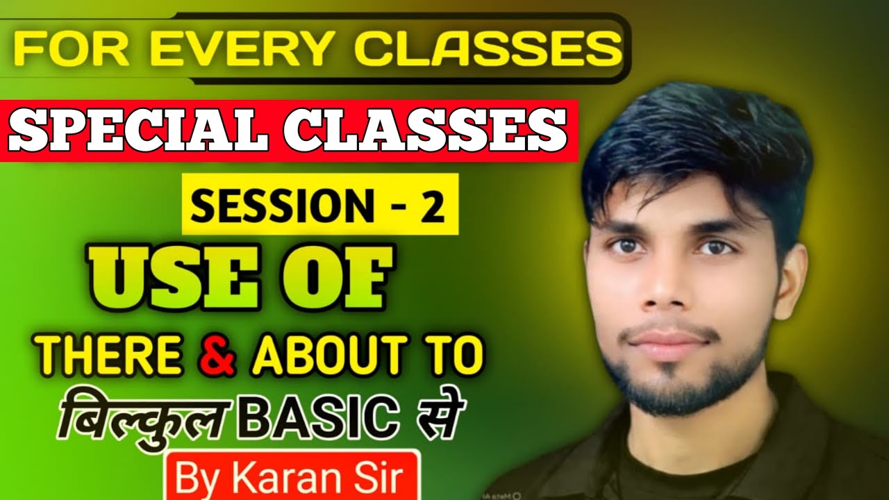 USE OF THERE ,ABOUT TO BY KARAN SIR - YouTube