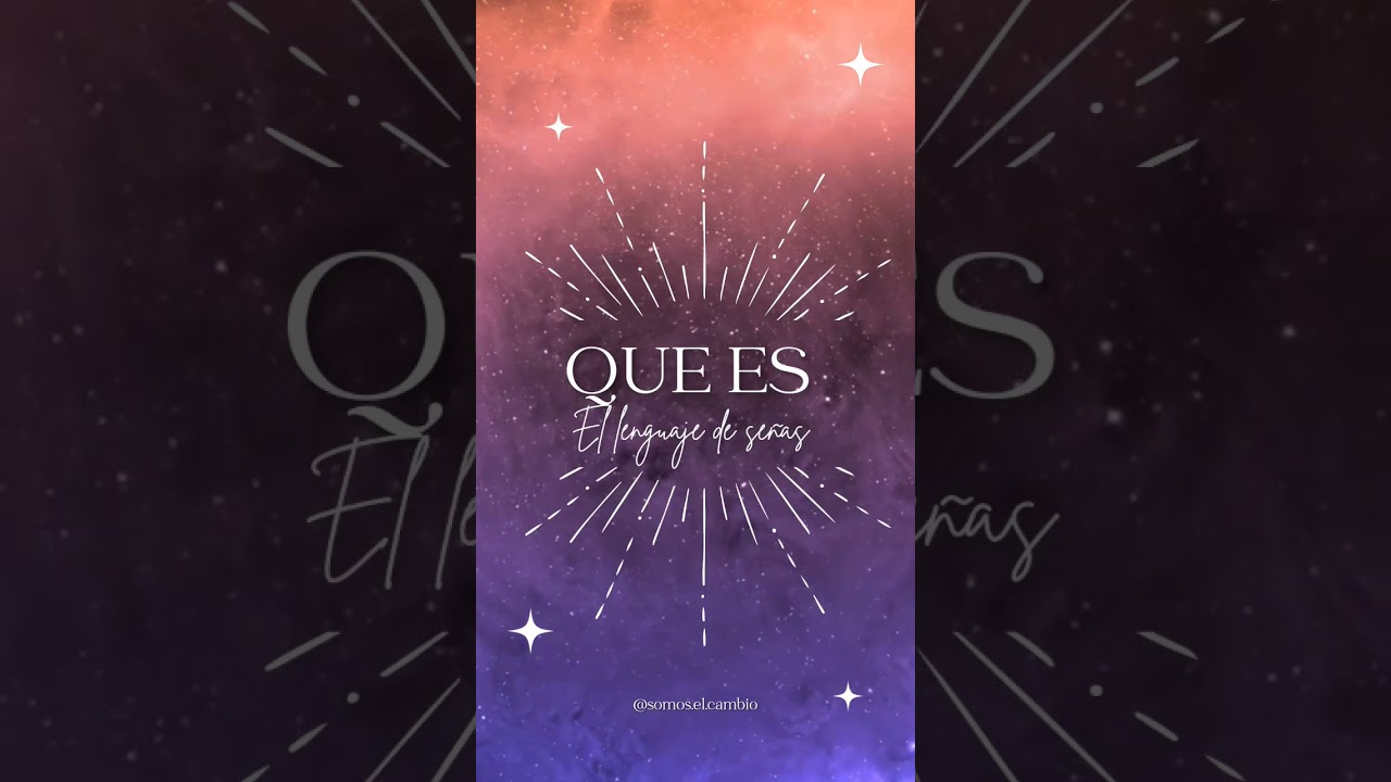 El mundo necesita nuevas formas de expresarse 