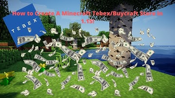 How to Make a Minecraft 1.15.1 Tebex/BuyCraft Store!