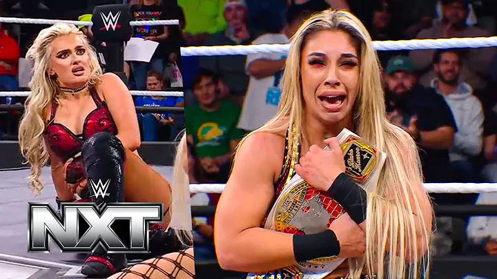 Thea Hail DEFEAT Blake Monroe and Become New NXT North American Champion at WWE NXT!