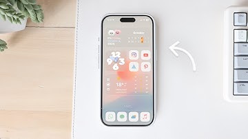 ☁️ Customise my iPhone 17 Pro with me! | iOS 26, widgets, custom app icons