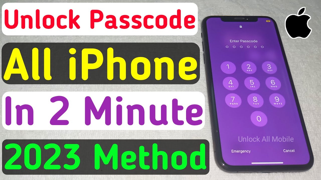 How unlock iphone if forgot passcode remove iphone passcode unlock