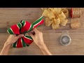 Tutorial de Lazos Navideños