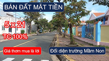 Bán đất mặt tiền Bà Rịa đối diện Trường mầm non, UBND, 5x21 TC 100%. đầu tư là có lời giá 2ty450