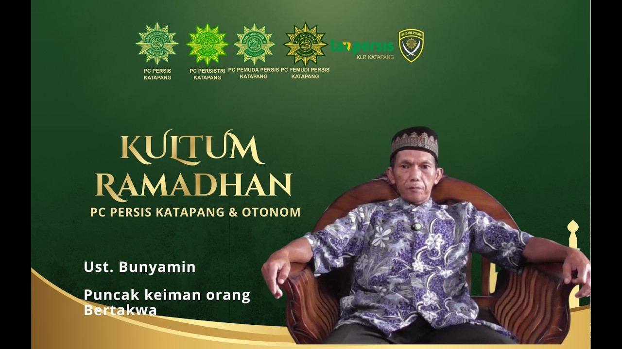 Ust Bunyamin || Puncak keiman orang Bertakwa