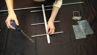 TWAYRDIO 144/430MHz 8 Elements Dual Band Yagi Antenna Installation Video