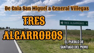 De Colonia San Miguel a General Villegas | TRES ALGARROBOS | en moto por Argentina