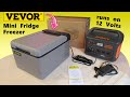 VEVOR 12 Volt Mini Fridge Freezer Cooler must have for Van Life Prepper