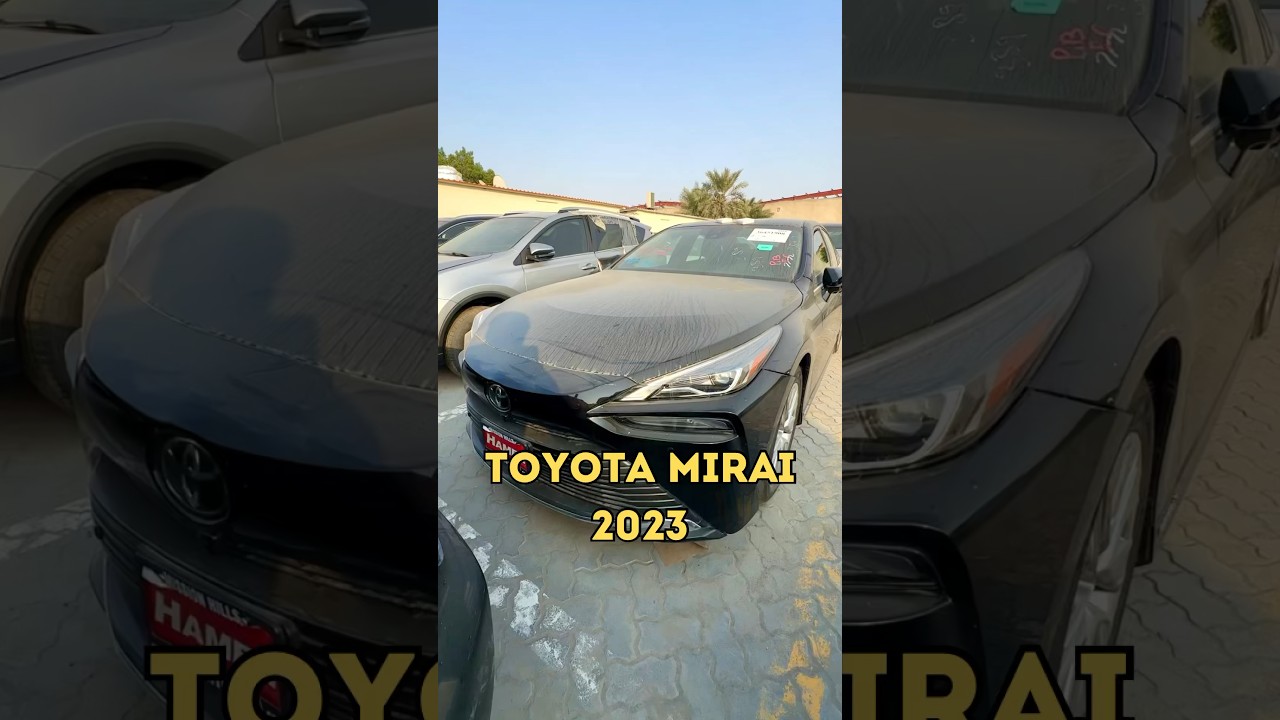 Авто на водородном топливе. Toyota Mirai, 2023. 