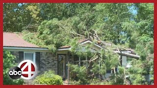 St. George family recounts moments trees fell on their house during Monday night's storms