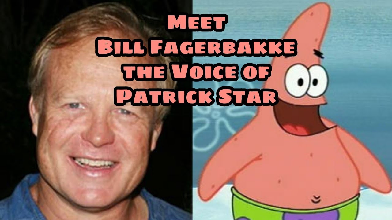 photo Who Is The Voice Of Patrick In Spongebob meet bill fagerbakke the real voice of patrick from spongebob square pants