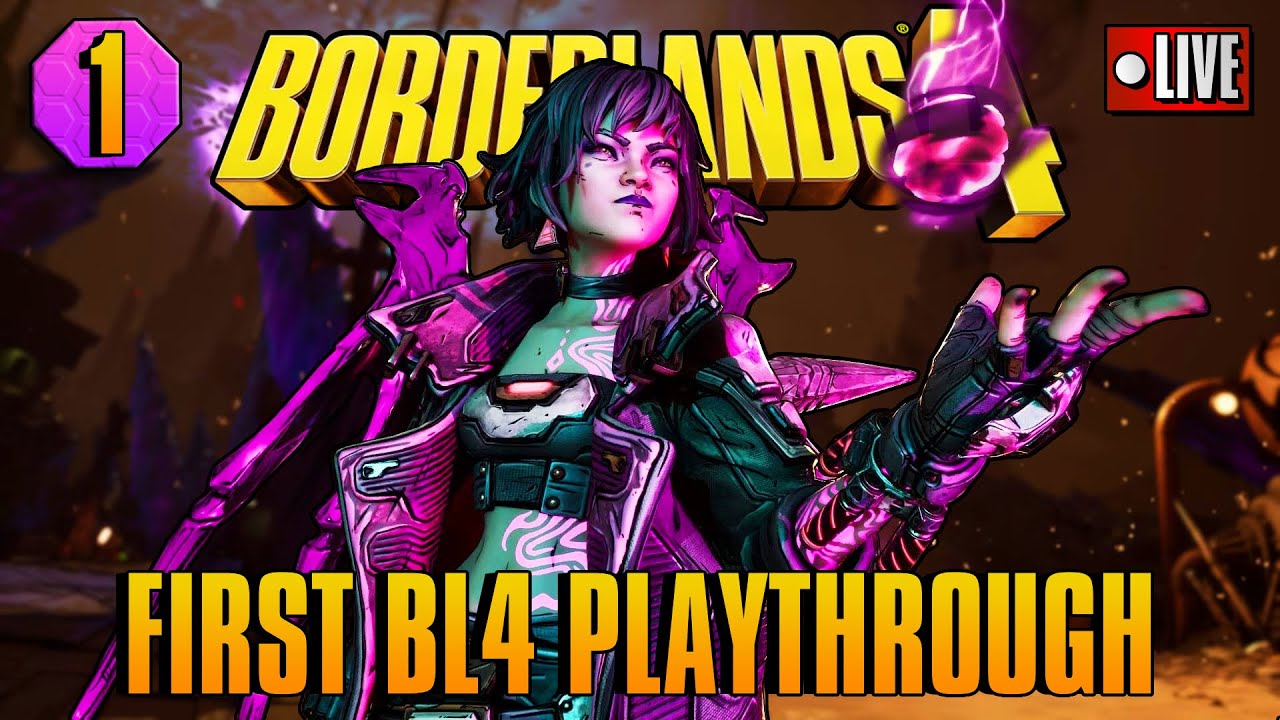 FIRST BORDERLANDS 4 PLAYTHROUGH WITH VEX | [LIVE]