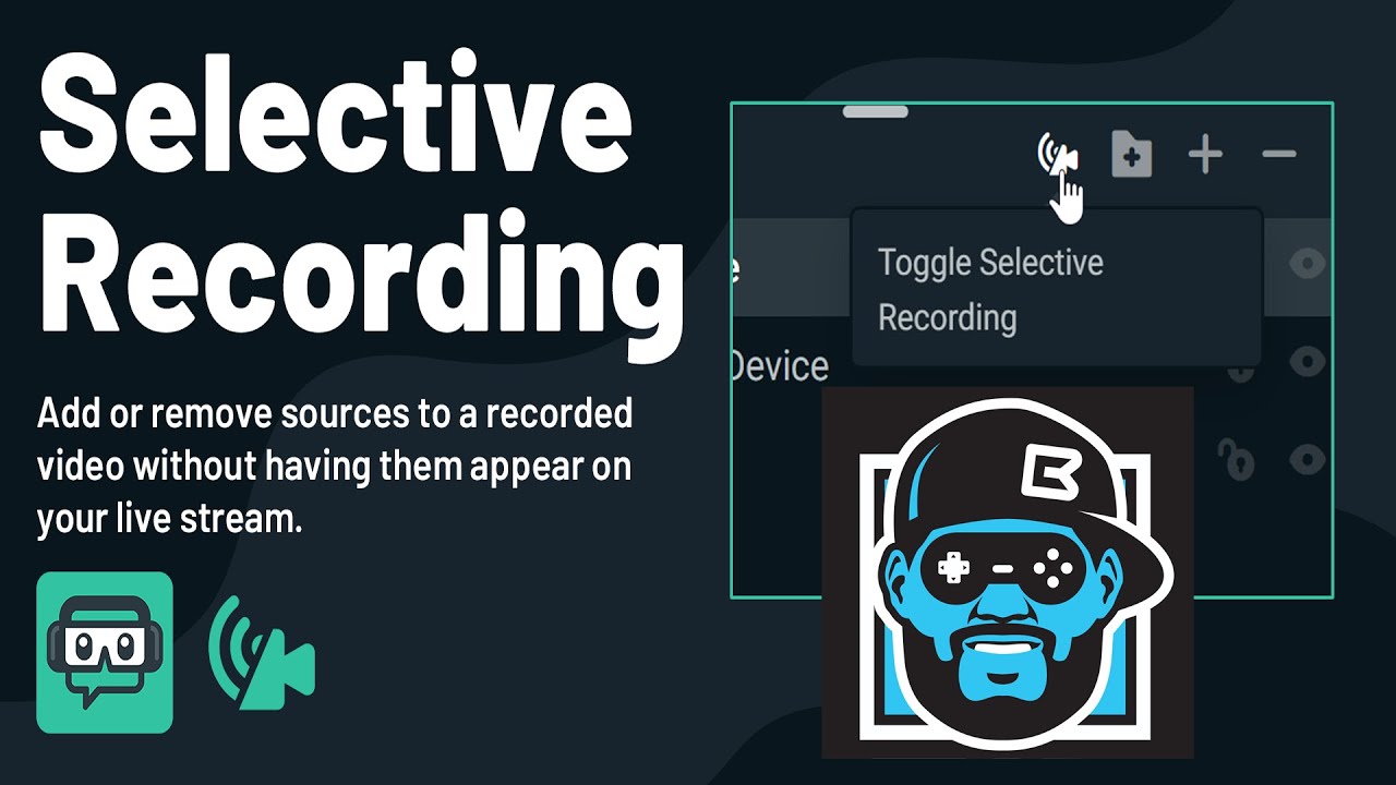 Selective Recording?! Streamlabs Introduces a new way to record! - YouTube