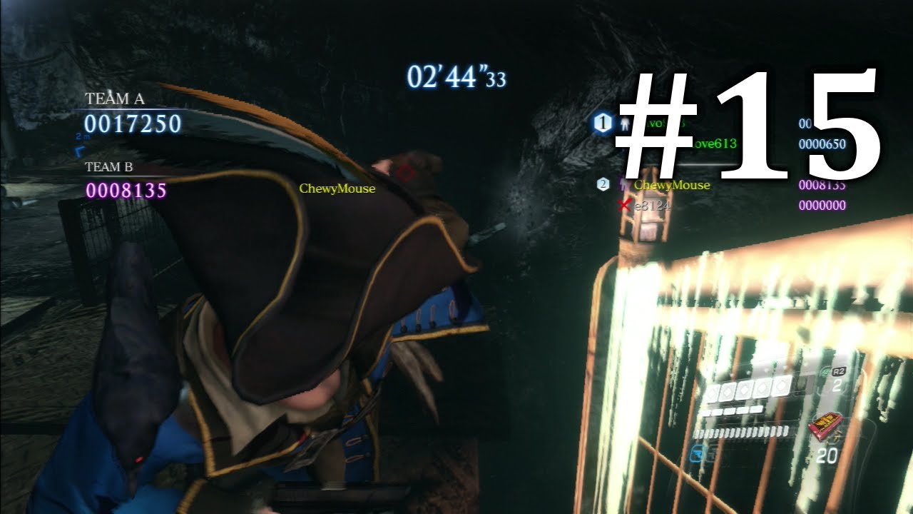 Resident Evil 6 Survivors PS3 HD Team Match #15 "Piracy"