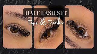 LASHING IN LAYERS | HALF SET | Beginner friendly | Voiceover |