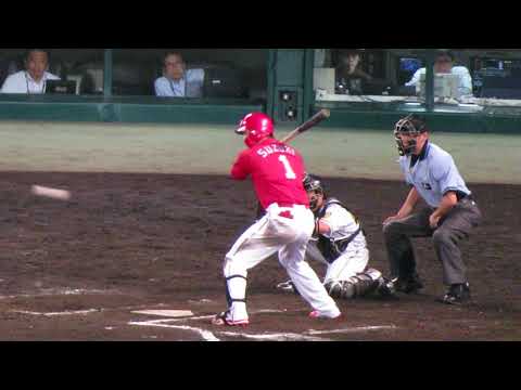 R1.07.06　7回表　鈴木誠也：一度もバットを振ることなく見逃し三振　阪神×広島　甲子園