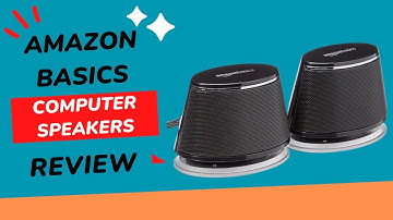 Amazon Basics USB Computer 2 Speakers Review: Plug-n-Play Sound