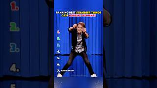 Famous Ranking stranger things cast best dancing moment. #milliebobbybrown #NoahSchnapp #StrangerThings Net Worth
