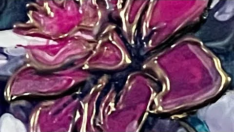 How to add embellishments to fluid abstract swipe and balloon smashing