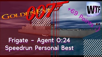 [00:24] Goldeneye 007: Frigate - Agent [Speedrun - N64 - NTSC-J]