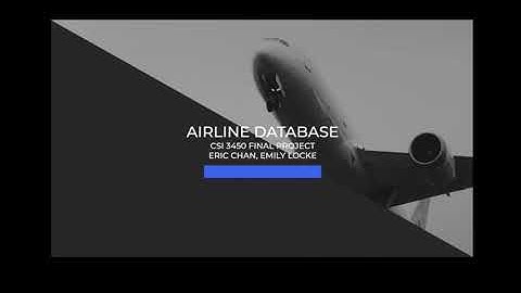 Final Project Presentation Video - Group 9 Eric Chan and Emily Locke