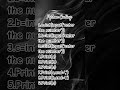 End Parameters er use #python coding.....