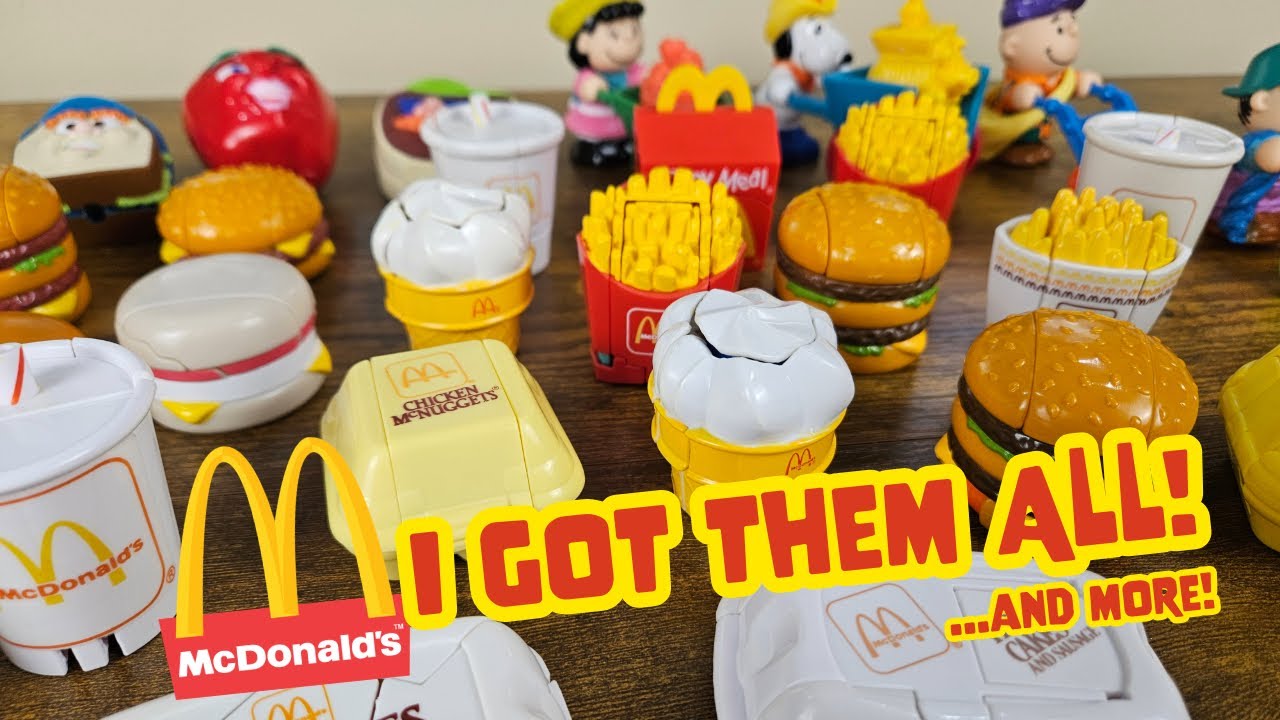 専用ページ　おまとめ　ガーフィールド　McDonald’s 1988 GARFIELD McDONALD'S SET OF 4 HAPPY MEAL KIDS TOYS