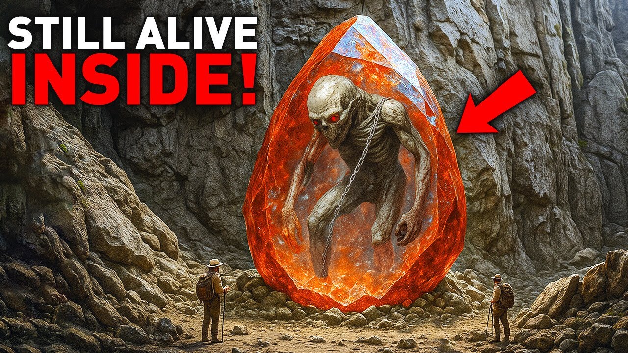 This Creepy Creatures Found in Amber After Millions of Years..