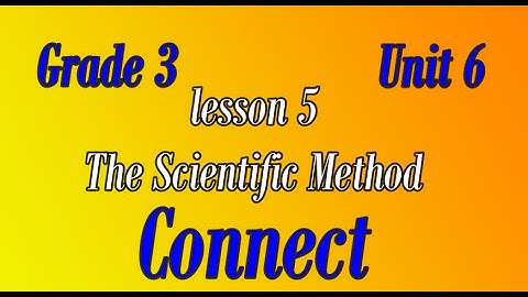 connect primary 3 unit 6 lesson  5  كونكت ثالثه ابتدائي الوحدة السادسه الدرس الخامس - learn English