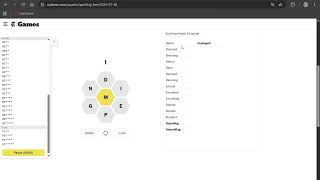 NYT Spelling Bee Game Helper personal project
