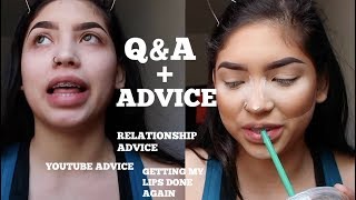 WATCH THIS IF YOU'RE REALLY BORED OR STRESSED+MAKEUP TUTORIAL,Q&A+ADVICE