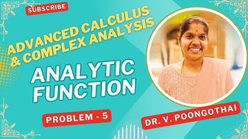 4 . Analytic Function Problem 4