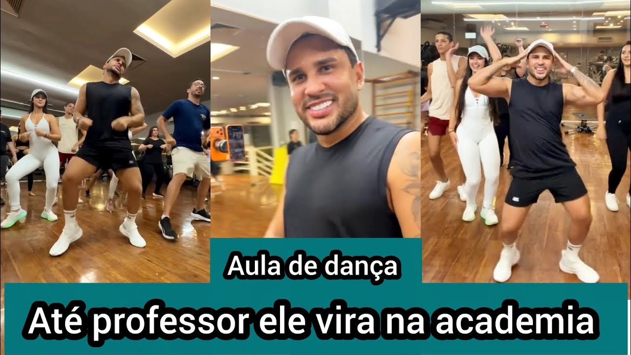 Lucas Guimarães volta pra sua terapia e faz aula de dança junto com alguns amigos - virou professor 