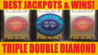 Nothing but JACKPOTS and BIG WINS on Triple Double Diamond! High Limit! Coin Slots! Handpays! screenshot 5