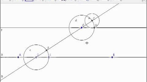 GeoGebra - 6 - Parallel