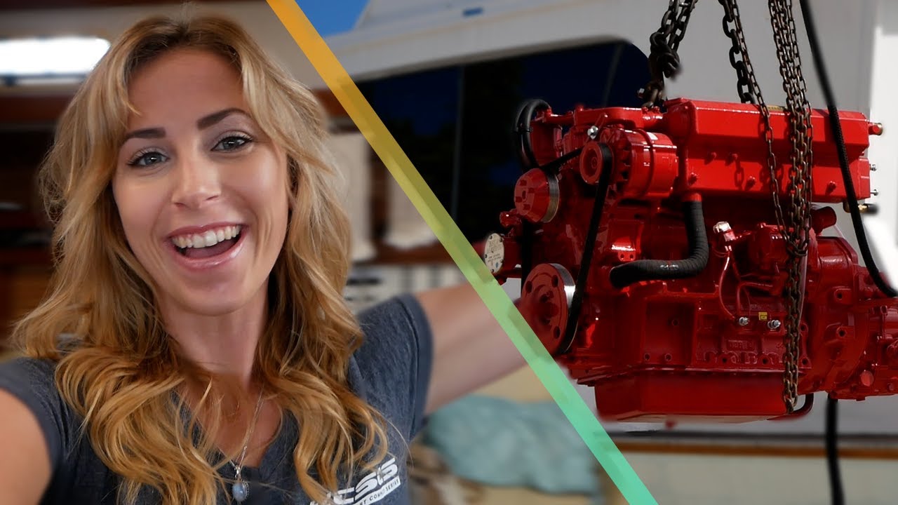 Back on My Boat!!! New Engine Install - S3EP1