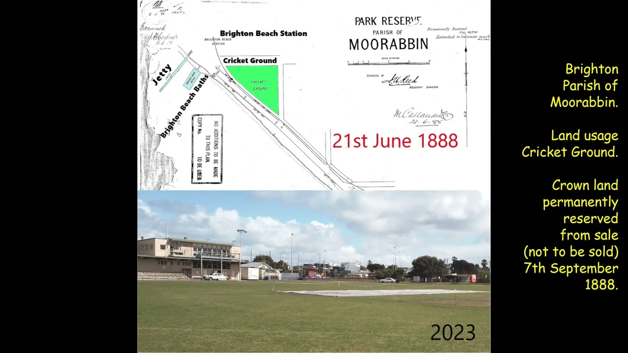 Brighton Beach Oval Melbourne Crown Parks