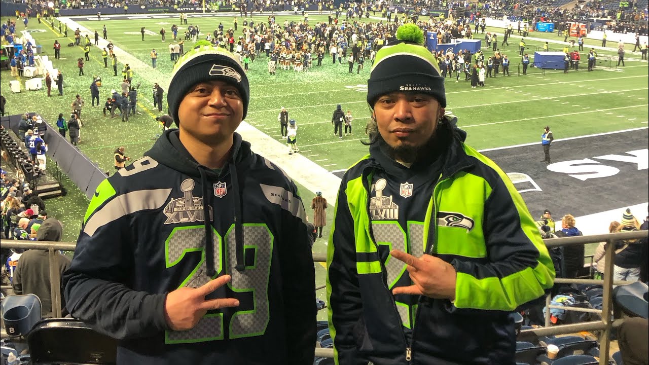 RAMS VS SEAHAWKS, NFC CHAMPIONSHIP GAME 