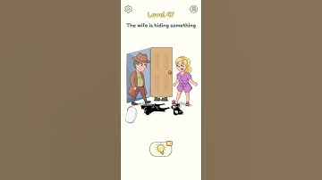 Dop 2 🔥 || Delete one part level 47 || Gameplay walkthrough #shorts #androidgameplay #dop2