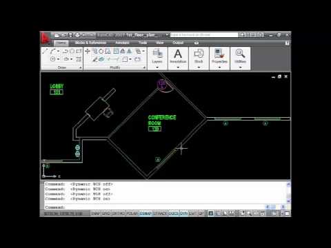 المستوى الاول من الدورة تعليم برنامج أوتوكاد 2010 AutoCAD