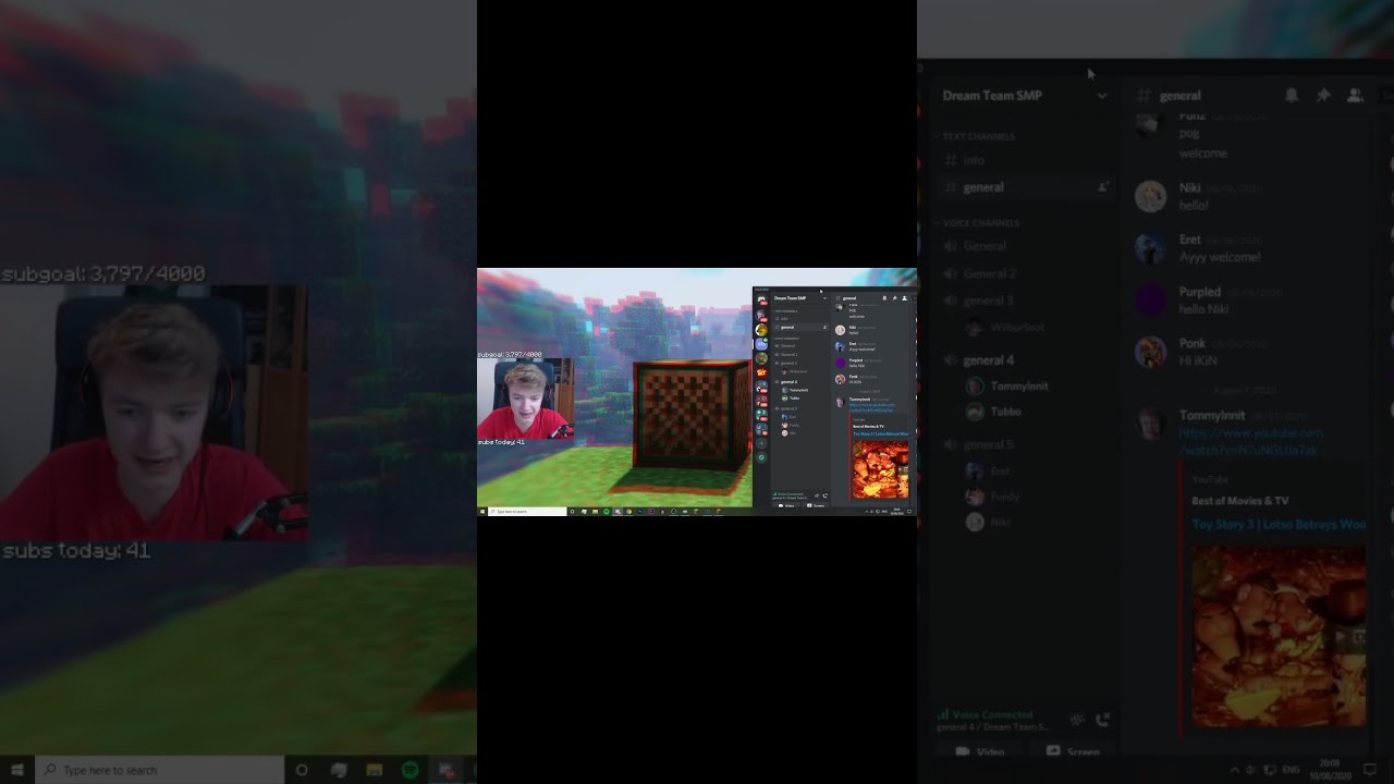 LEAKED DREAMSMP DISCORD MESSAGES | tommyinnit