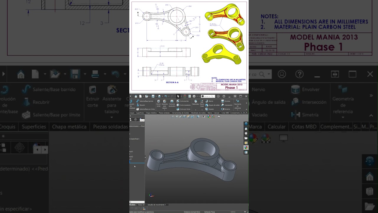 Model Mania 2013 - Solidworks #solidworks #modelmaker #cad #modelmania #solidworks3d